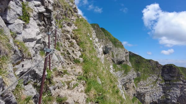 Große Alpsteinrunde in 2 Tagen über den Säntis mit Lisengrat und Rotsteinpass