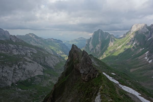 Große Alpsteinrunde in 2 Tagen über den Säntis mit Lisengrat und Rotsteinpass