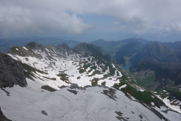 Große Alpsteinrunde in 2 Tagen über den Säntis mit Lisengrat und Rotsteinpass