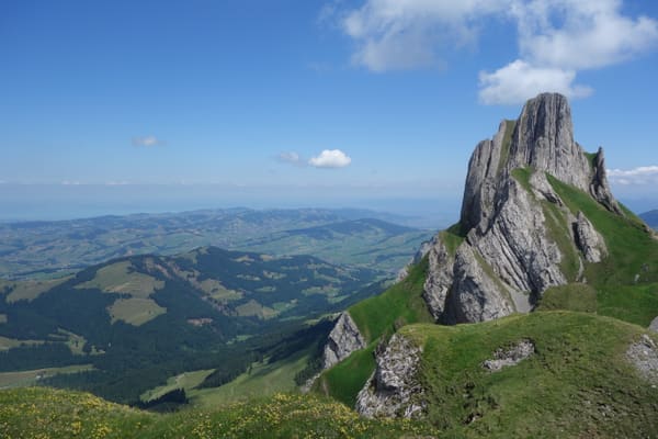 Große Alpsteinrunde in 2 Tagen über den Säntis mit Lisengrat und Rotsteinpass