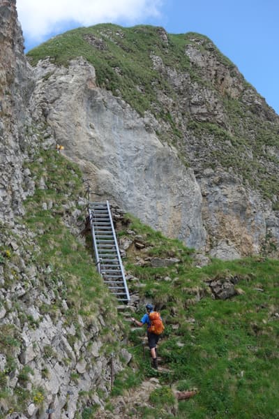 Große Alpsteinrunde in 2 Tagen über den Säntis mit Lisengrat und Rotsteinpass