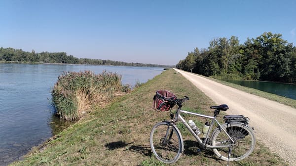 Radtour Basel – Karlsruhe: Rheinradweg Rheinroute D-Route 8