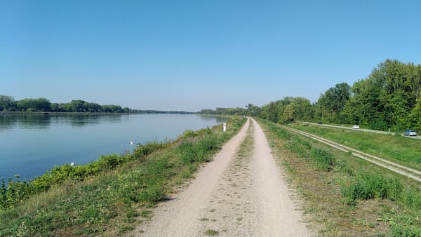 Radtour Basel – Karlsruhe: Rheinradweg Rheinroute D-Route 8