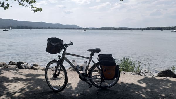 Um den See auf dem Bodenseeradweg inkl. Bergetappe und Übernachtung auf dem Pfänder