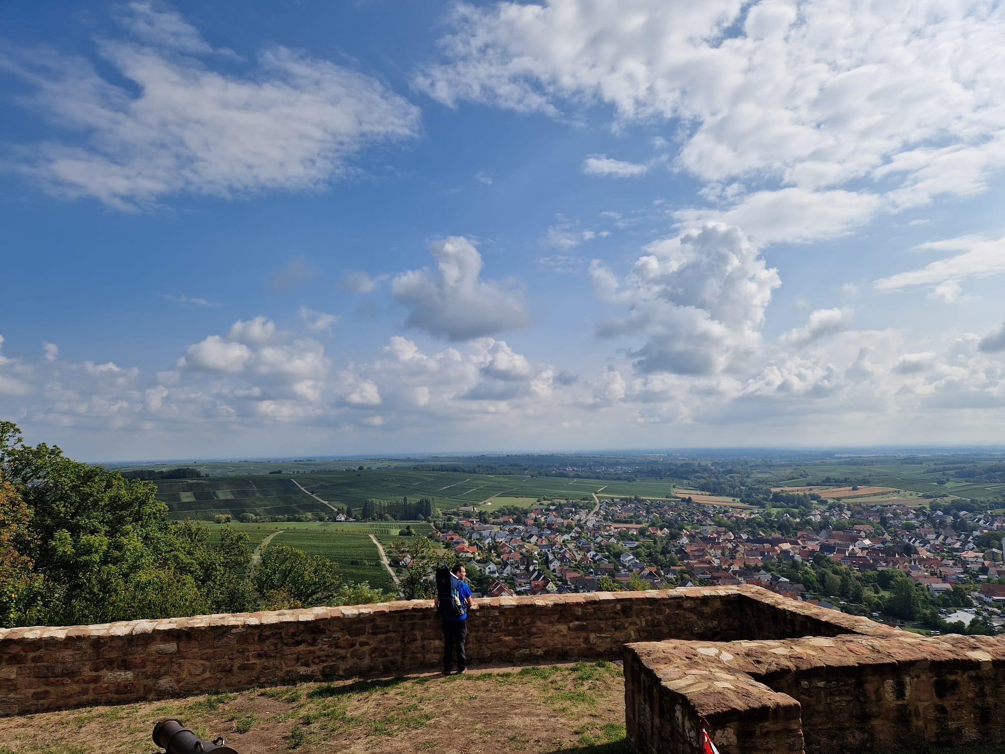 Pfälzer Wald Wanderung – 3-Burgen-Weg Klingenmünster mit Burg Landeck und Martinsturm
