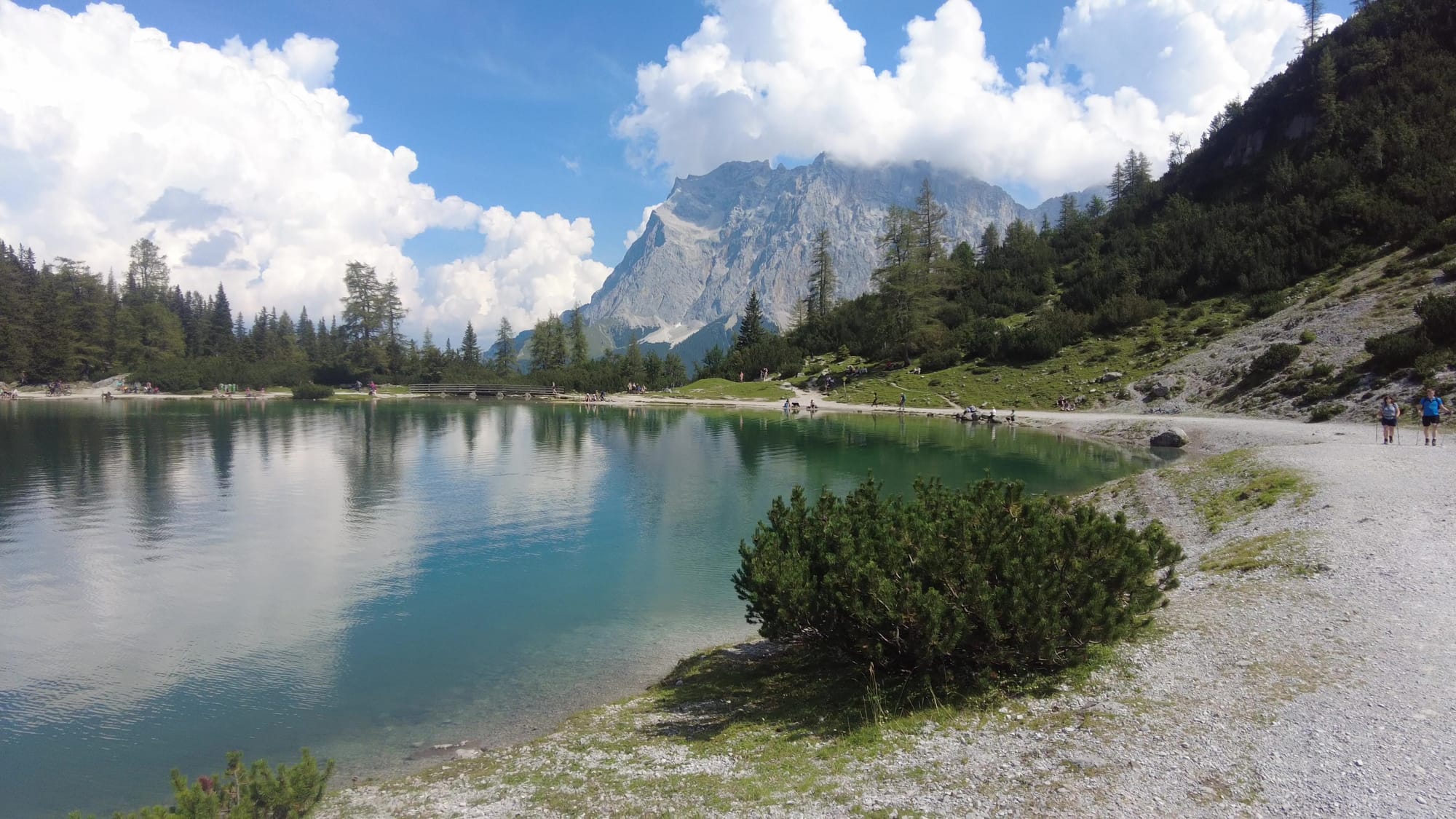 Hüttentour Coburger Hütte im Mieminger Gebirge bei Ehrwald neben der Zugspitze