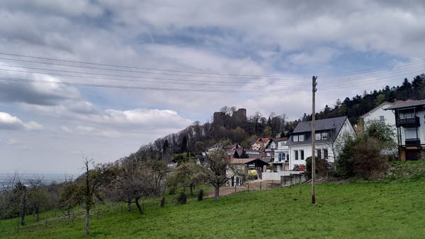 Wanderung auf dem Ebersteinburg-Rundweg bei Baden-Baden im Nordschwarzwald