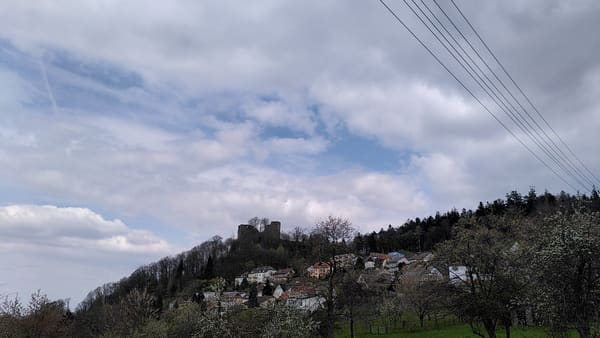 Wanderung auf dem Ebersteinburg-Rundweg bei Baden-Baden im Nordschwarzwald