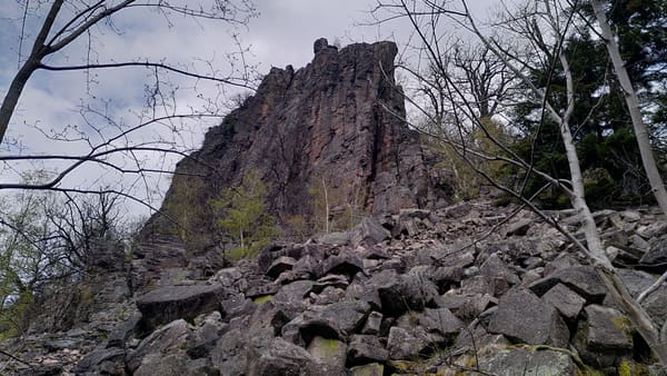 Wanderung auf dem Ebersteinburg-Rundweg bei Baden-Baden im Nordschwarzwald