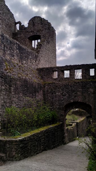 Wanderung auf dem Ebersteinburg-Rundweg bei Baden-Baden im Nordschwarzwald