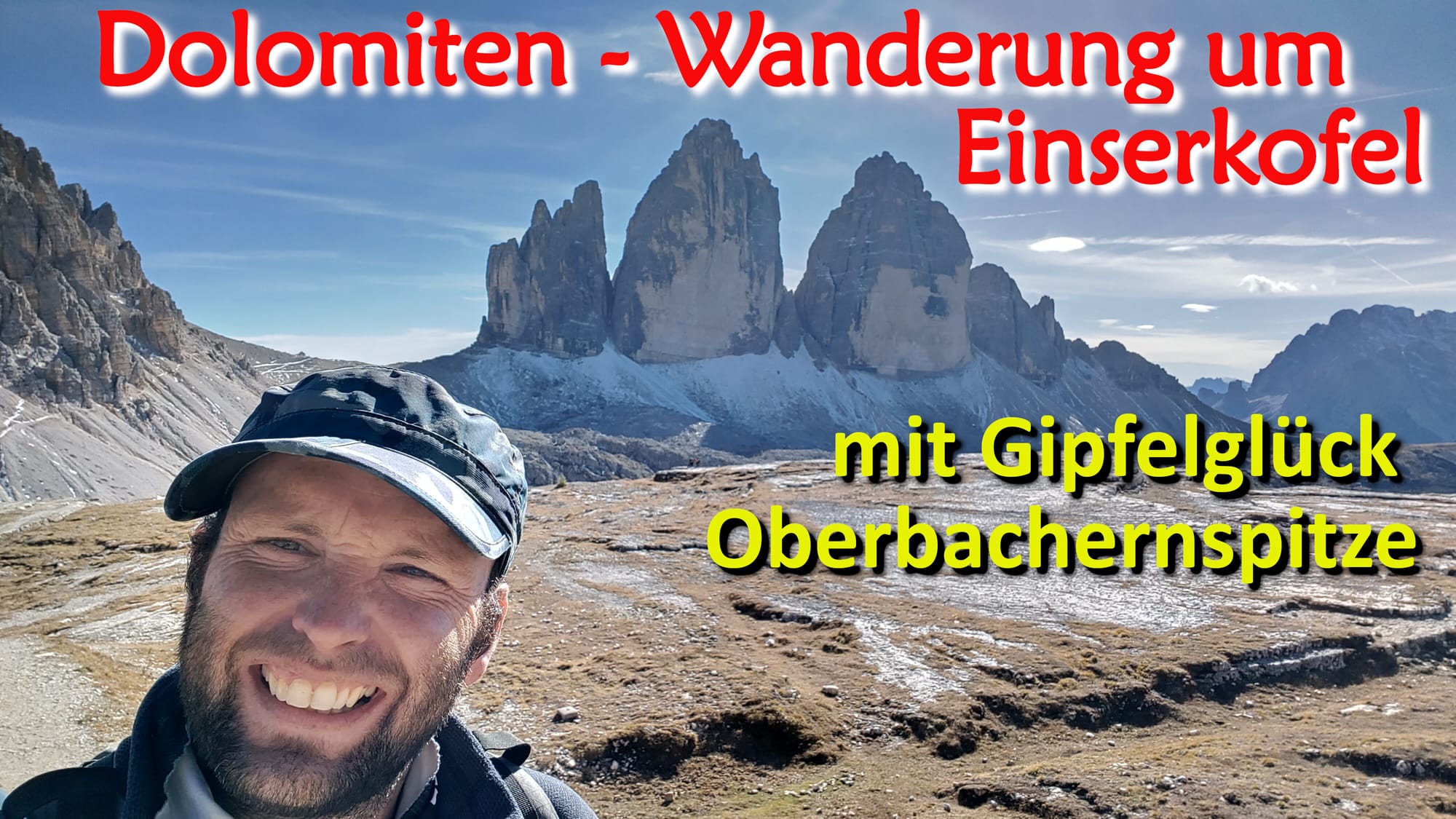 Wanderung rund um den Einserkofel mit Drei-Zinnen-Hütte und Oberbachernspitze bei Sexten in den Dolomiten