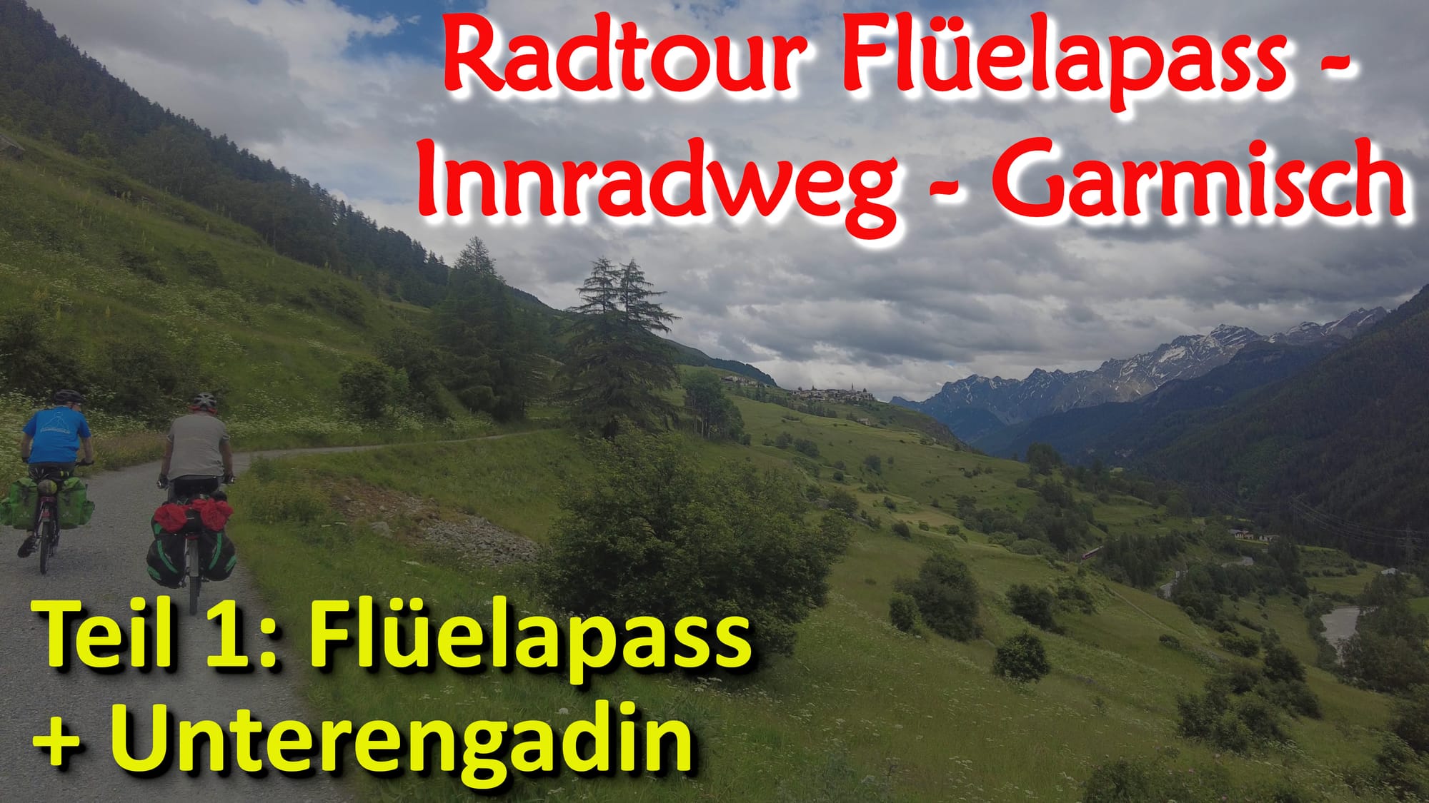 5-Tages-Radtour vom Flüelapass auf dem Innradweg nach Garmisch