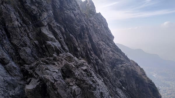 Grignetta via Direttissima – Mini-Dolomiten am Comer See bei Lecco