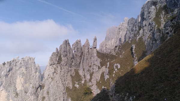 Grignetta via Direttissima – Mini-Dolomiten am Comer See bei Lecco