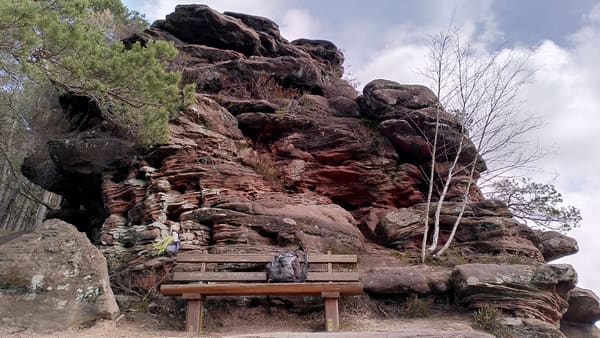 Pfälzer Wald Wanderung Höllenberg-Tour Spirkelbach – Felsen, Steine, Aussicht