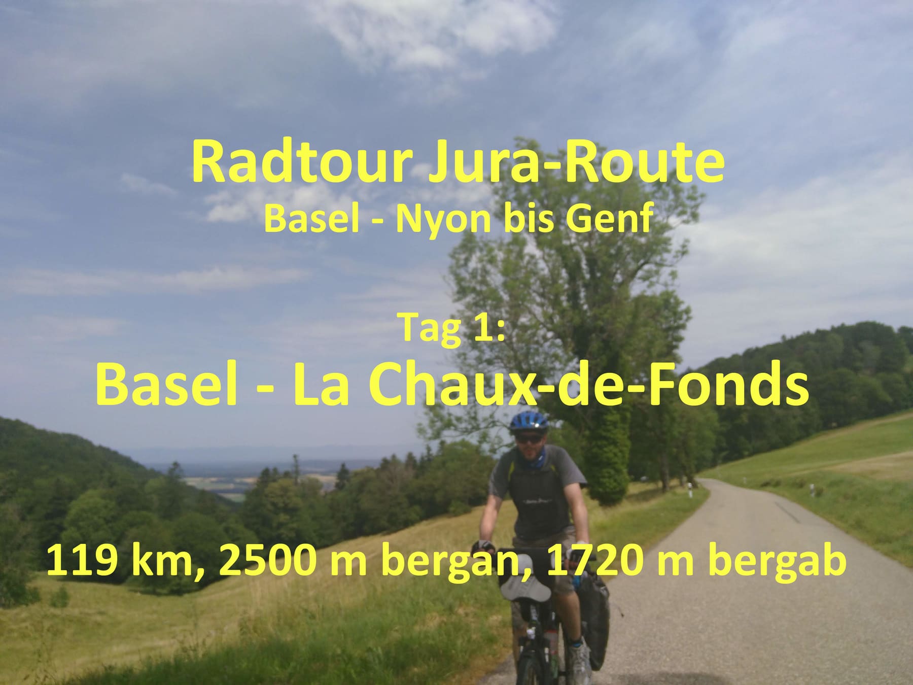 Jura-Route / Jura-Radweg: Basel – Nyon – Genf