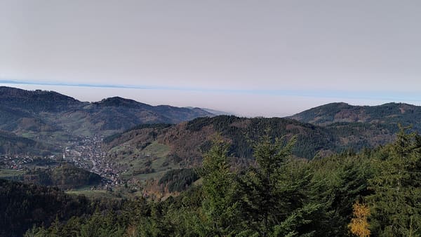 Wanderung im Nordschwarzwald: Ottenhöfen – Karlsruher Grat – Melkereikopf – Allerheiligen-Wasserfälle