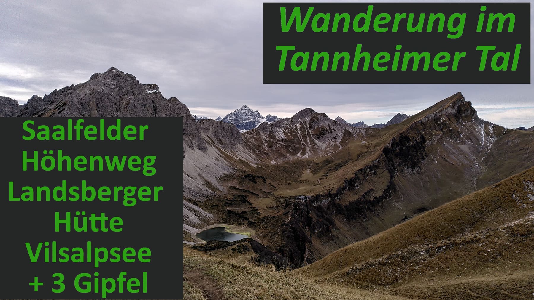 Wanderung im Tannheimer Tal: Neunerköpfle – Schochenspitze – Landsberger Hütte – Steinkarspitze – Vilsalpsee