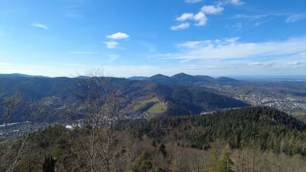Schwarzwald-Wanderung im Murgtal: Elsbethütte, Dachsstein und Lautenfelsen bei Gernsbach