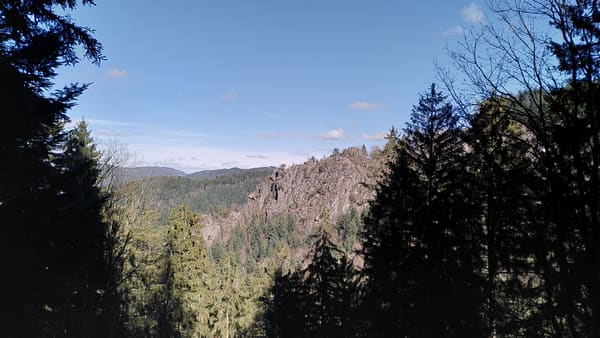 Schwarzwald-Wanderung im Murgtal: Elsbethütte, Dachsstein und Lautenfelsen bei Gernsbach