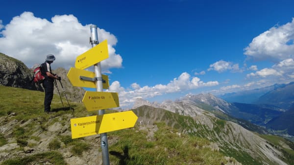 Lechtaler Höhenweg: Hüttentour mit Leutkircher Hütte, Kaiserjochhaus und Ansbacher Hütte