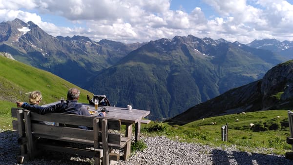 Lechtaler Höhenweg: Hüttentour mit Leutkircher Hütte, Kaiserjochhaus und Ansbacher Hütte