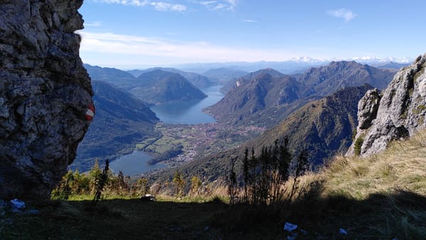 Monte Grona – Gipfel-Wanderung mit Comer-See-Panorama bei Menaggio