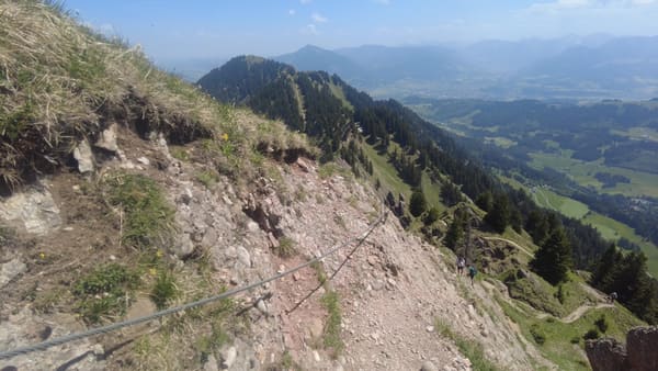 Nagelfluhkette: Gratwanderung vom Hochgrat bis zum Mittag (Allgäu)