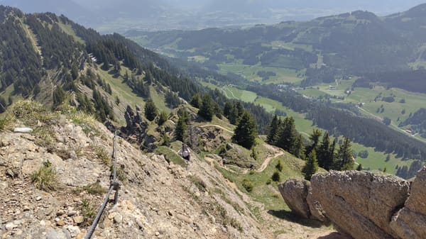 Nagelfluhkette: Gratwanderung vom Hochgrat bis zum Mittag (Allgäu)
