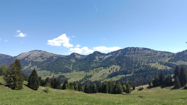 Hüttentour mit Kindern auf der Nagelfluhkette bei Oberstaufen im Allgäu