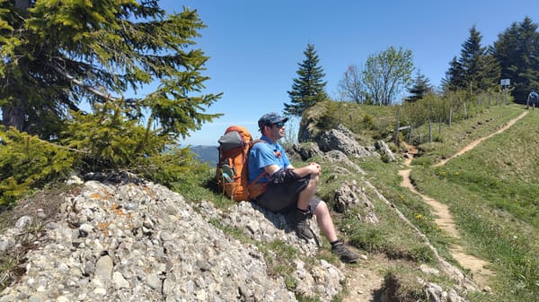 Hüttentour mit Kindern auf der Nagelfluhkette bei Oberstaufen im Allgäu