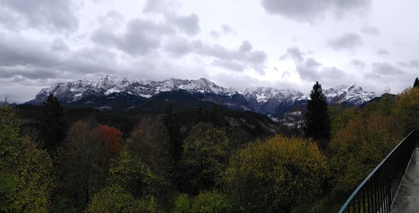 Wanderung durch die Partnachklamm auf den Eckbauer in Garmisch