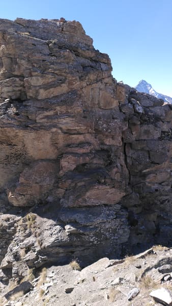 Klettersteig auf die Punta della Valletta (3.090 m) von Pila mit Panorama auf zahlreiche Viertausender