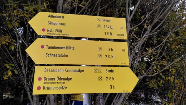 Wanderung im Tannheimer Tal: Nesselwängle – Gimpelhaus – Rote Flüh – Nesselwängler Scharte – Otto-Mayr-Hütte