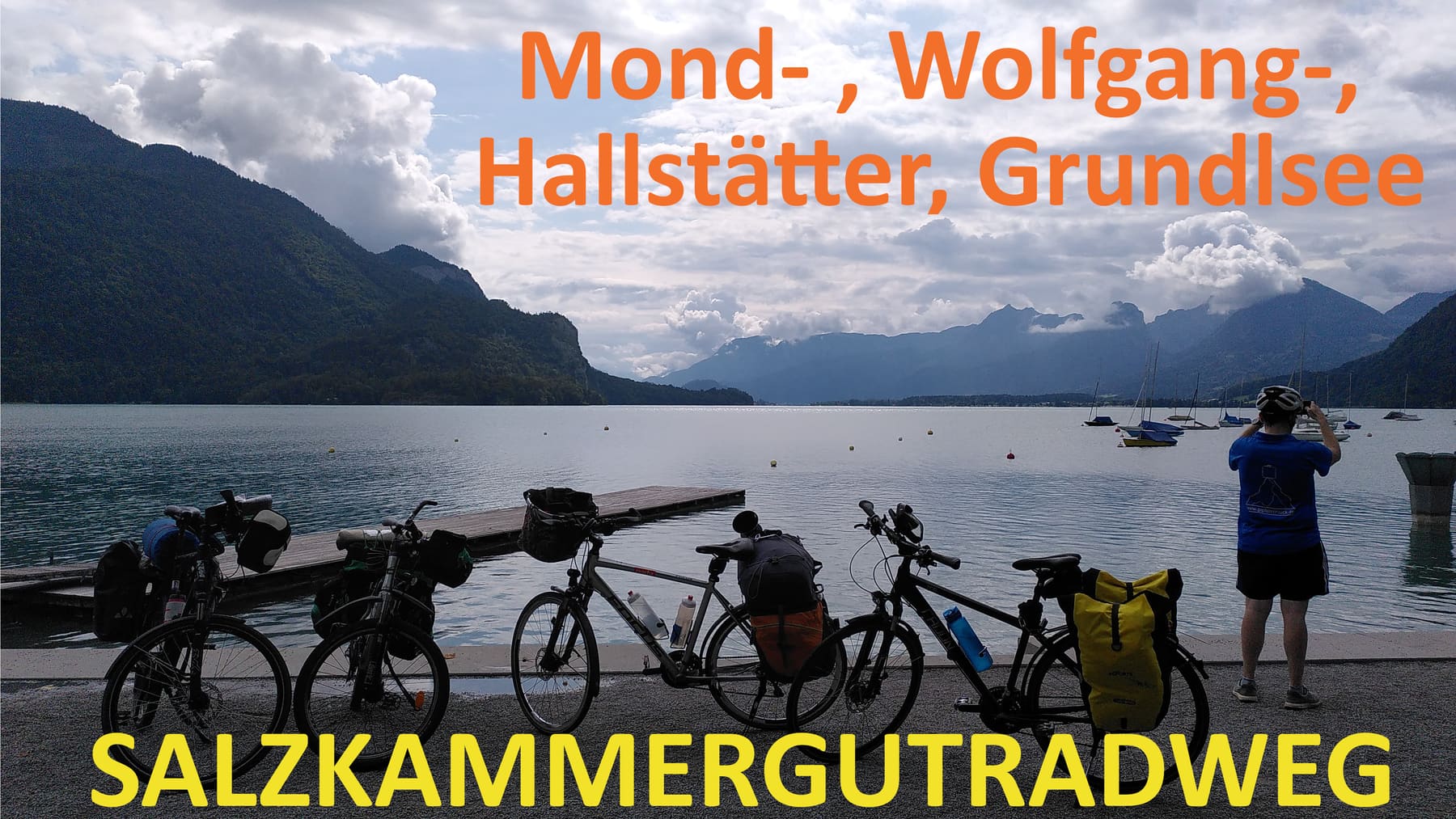 Salzkammergut-Radweg: 4-Tages-Rundtour von Salzburg über Wolfgangsee, Hallstätter See und Attersee