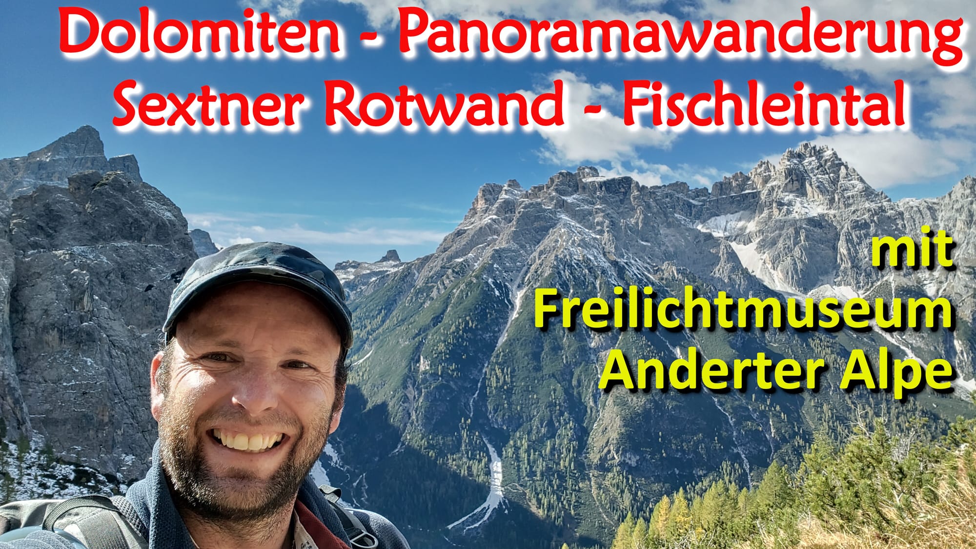 Wanderung entlang der imposanten Sextner Rotwand über die Rotwandköpfe ins Fischleintal bei Sexten in den Dolomiten
