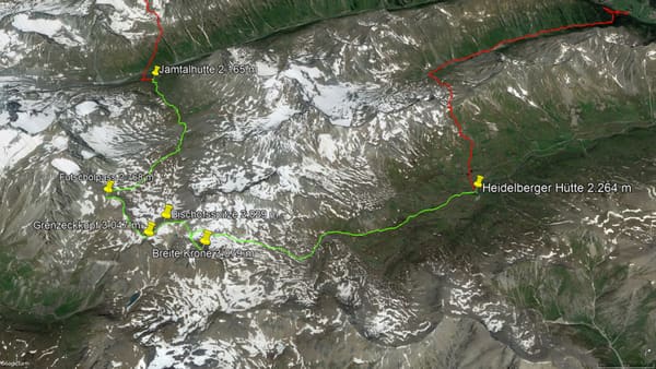Hüttentour in der Silvretta mit drei Dreitausendern: Ischgl – Heidelberger Hütte – Jamtalhütte – Bielerhöhe