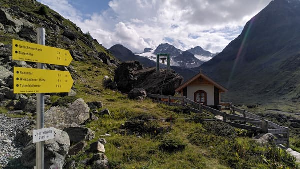 Hüttentour in der Silvretta mit drei Dreitausendern: Ischgl – Heidelberger Hütte – Jamtalhütte – Bielerhöhe