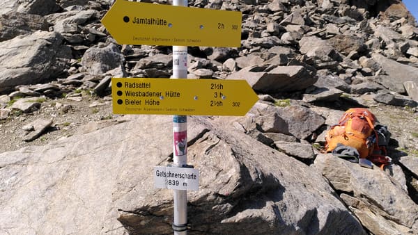 Hüttentour in der Silvretta mit drei Dreitausendern: Ischgl – Heidelberger Hütte – Jamtalhütte – Bielerhöhe