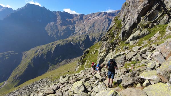 Stubaier Höhenweg: Fünftagestour von der Dresdner Hütte zur Innsbrucker Hütte