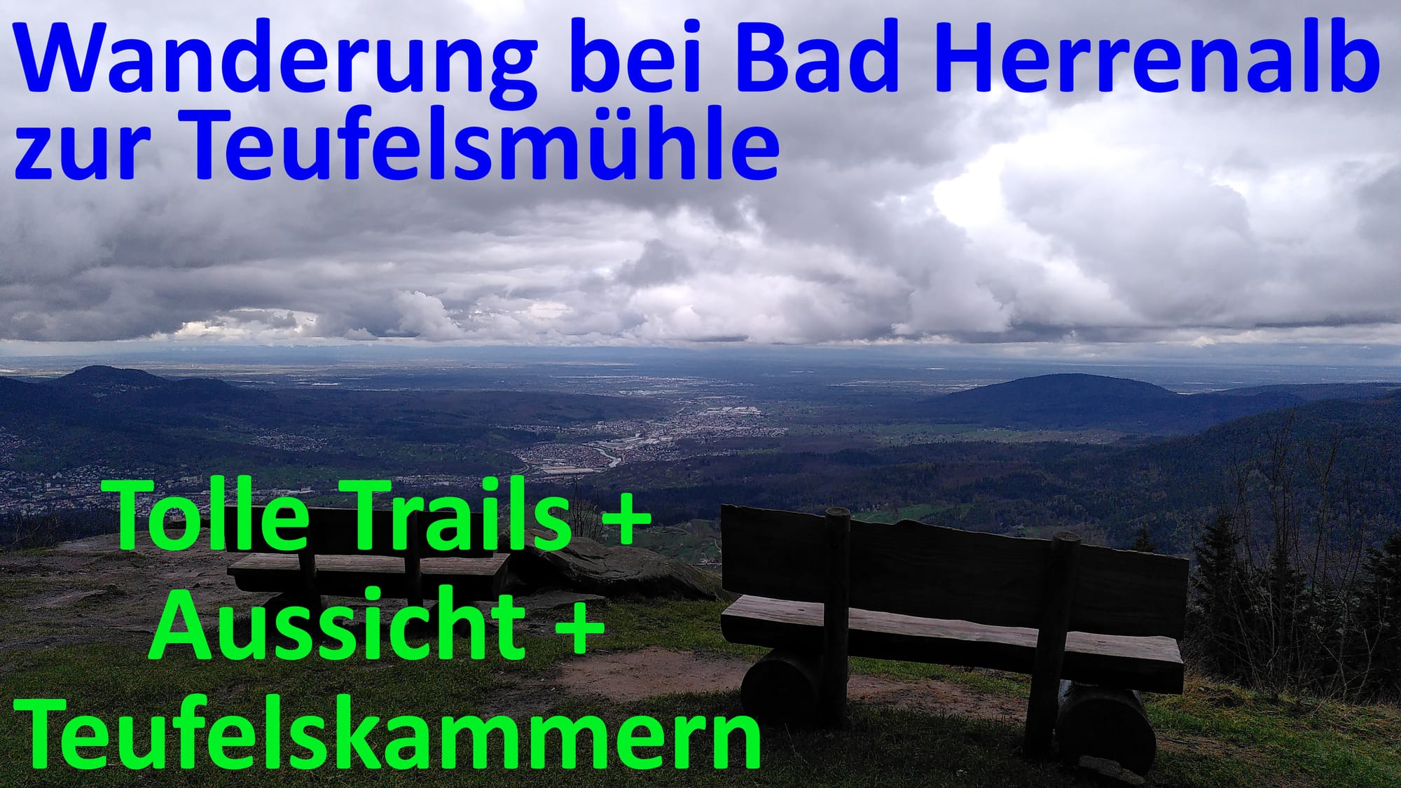 Nordschwarzwald-Wanderung bei Bad Herrenalb über die Teufelsmühle