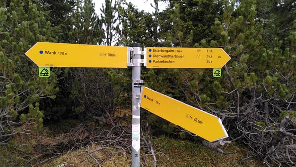 Gipfel-Wanderung auf den Wank bei Garmisch-Partenkirchen
