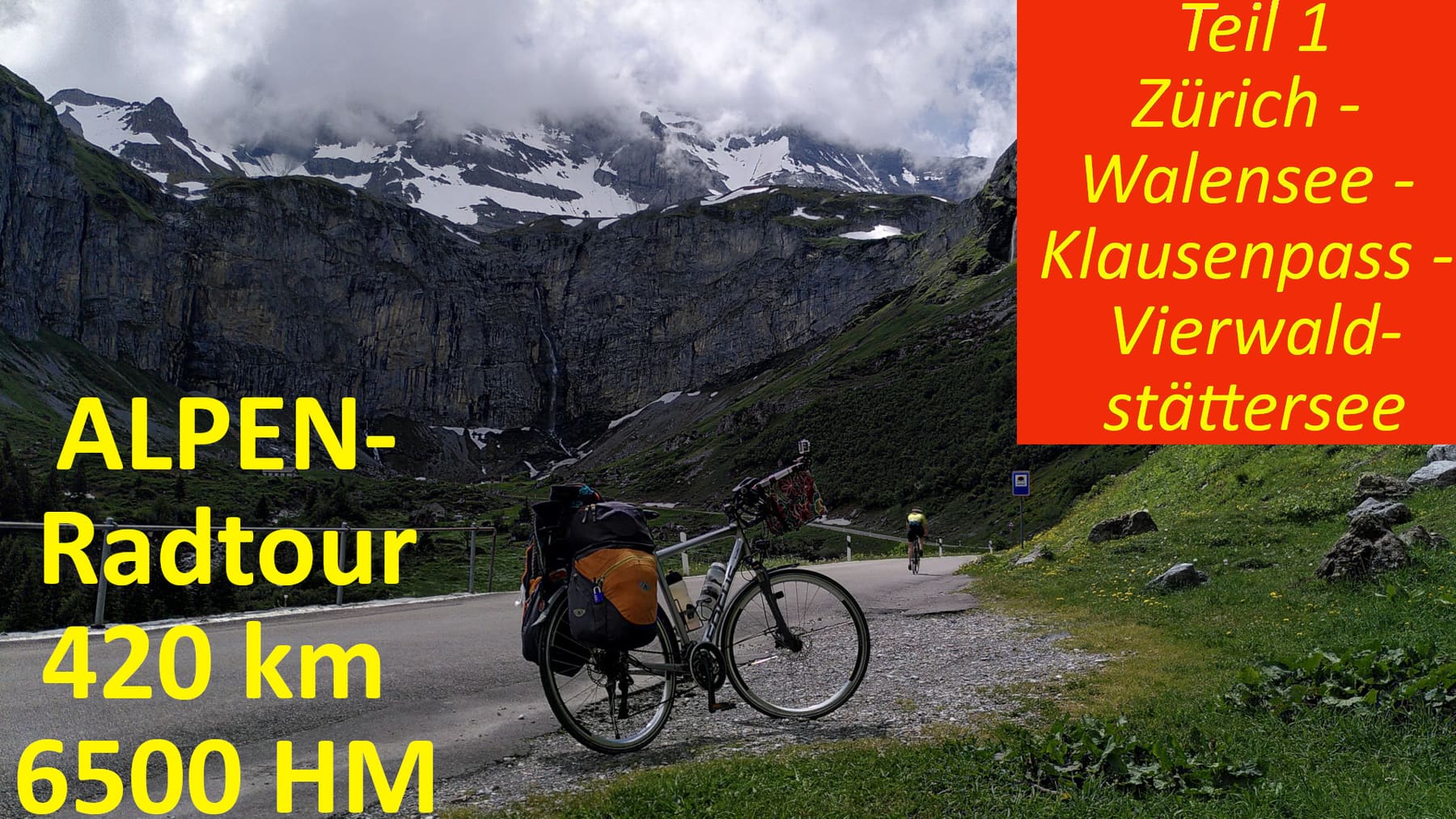 Bikepacking Trans-Schweiz: Von Zürich nach Luzern über den Klausenpass, die Große Scheidegg und die Berner Voralpen